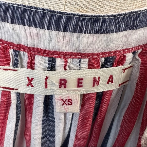 Xirena Red, White, and‎ Blue Striped Maxi Dress Size X-Small - Picture 6 of 7